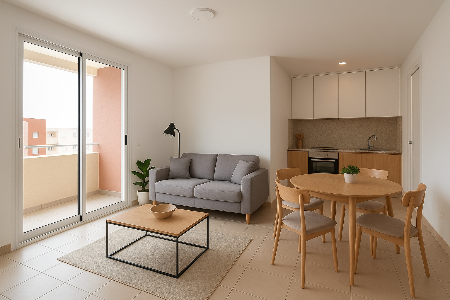 Piso amplio de 3 habitaciones en calle San Carmelo