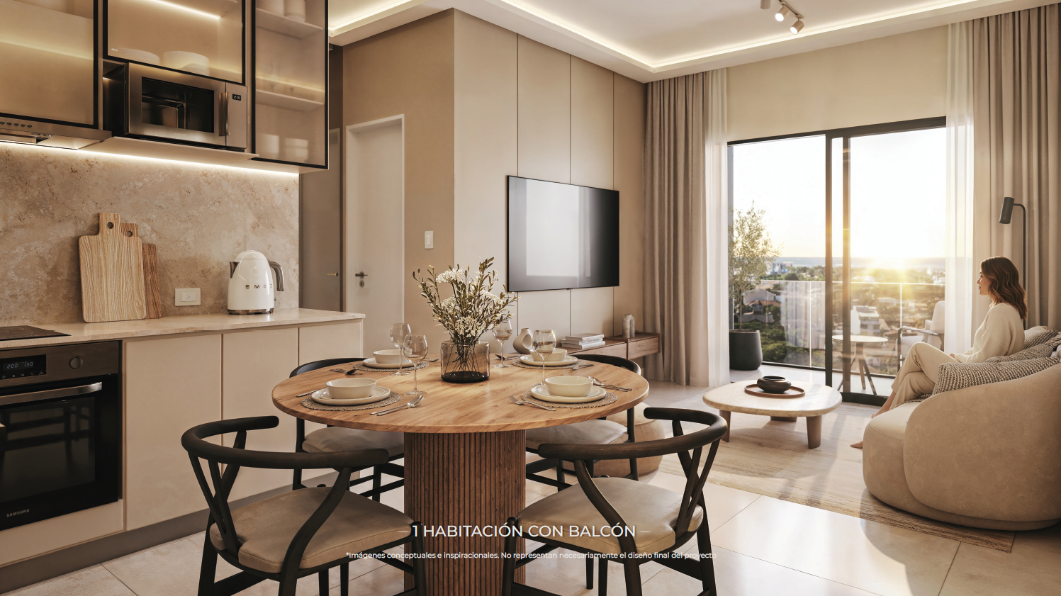 ÆTHER by CIVIS – Proyecto Viviendas Exclusivas Apartamento de 1 habitación