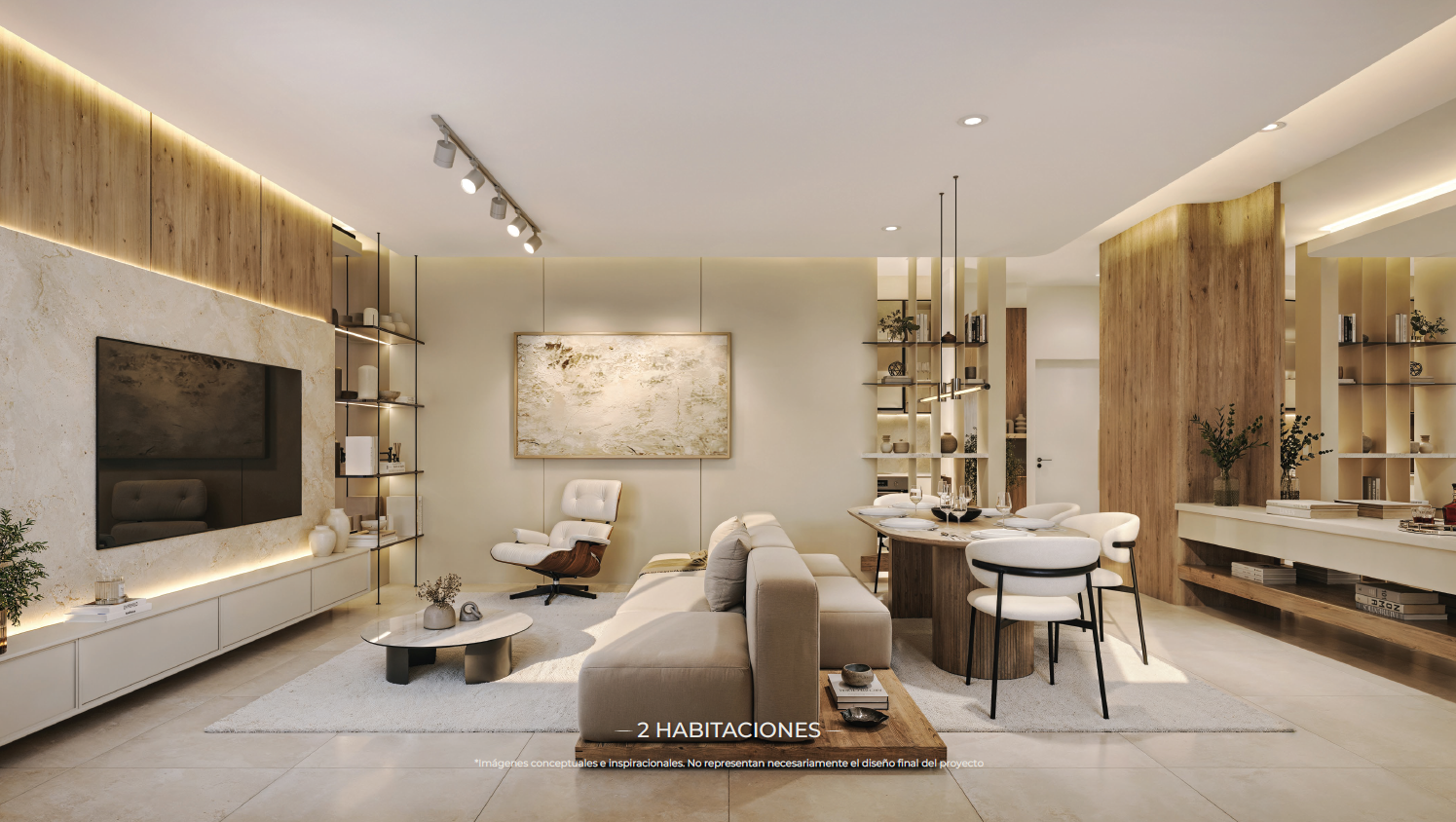 ÆTHER by CIVIS – Proyecto de Viviendas Exclusivas Apartamento de 2 habitaciones